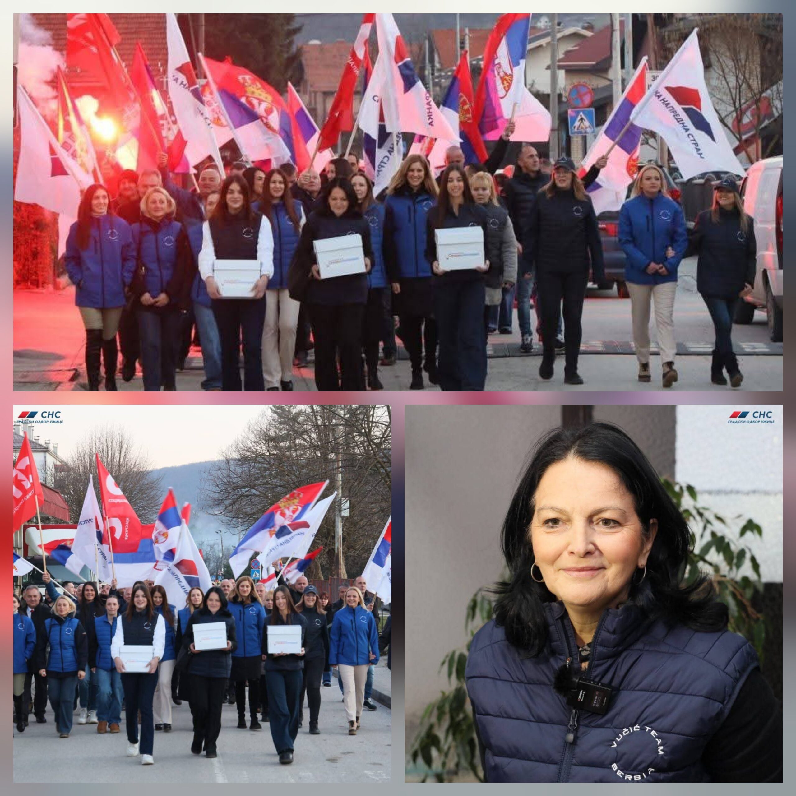 Izbornoj komisiji Gradske opštine Sevojno predata je izborna lista  „Koalicija Aleksandar Vučić – Sevojno, Naša porodica!”